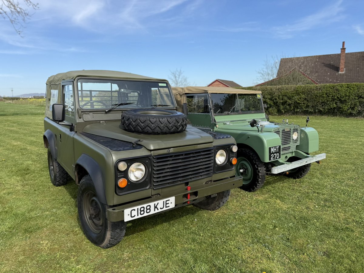 Tax exempt soft top Land Rovers . Which would you choose?