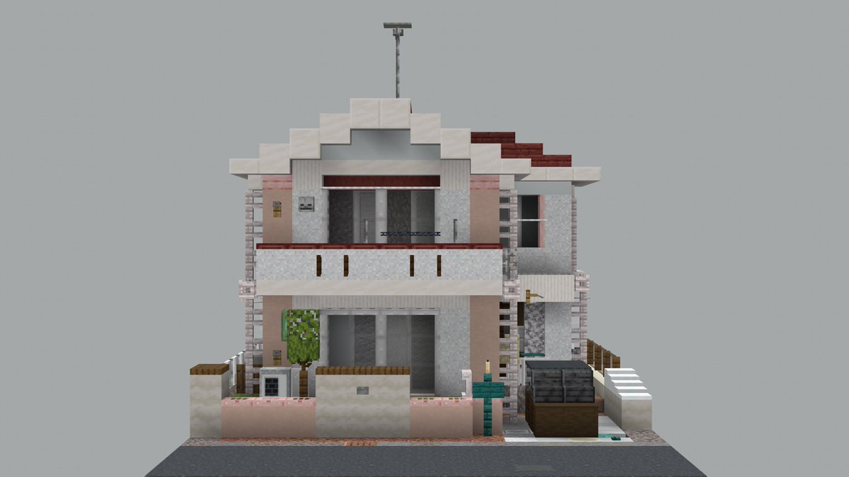 AVEntador_530's tweet image. #阿部市　#Minecraft　#Minecraftbuilds 
マイクラでオリジナルの都市を作り始めます！名前は「阿部市」

コミュニティサーバーへぜひ来てね✨
(準備中なので荒いところもありますが)
discord.gg/KNW2ZNk3

この2軒は最初に自分の建てた住宅です⛏️