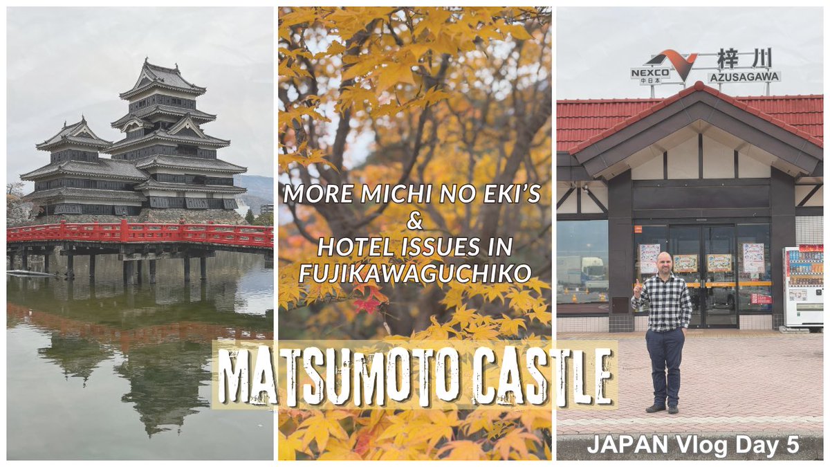 ExpPassExplore's tweet photo. New YouTube video up now. Link below #matsumoto  #matsumotocastle #fuji #fujikawaguchiko 
https://t.co/VAdQdEC1eE https://t.co/zzwKW6iOod
