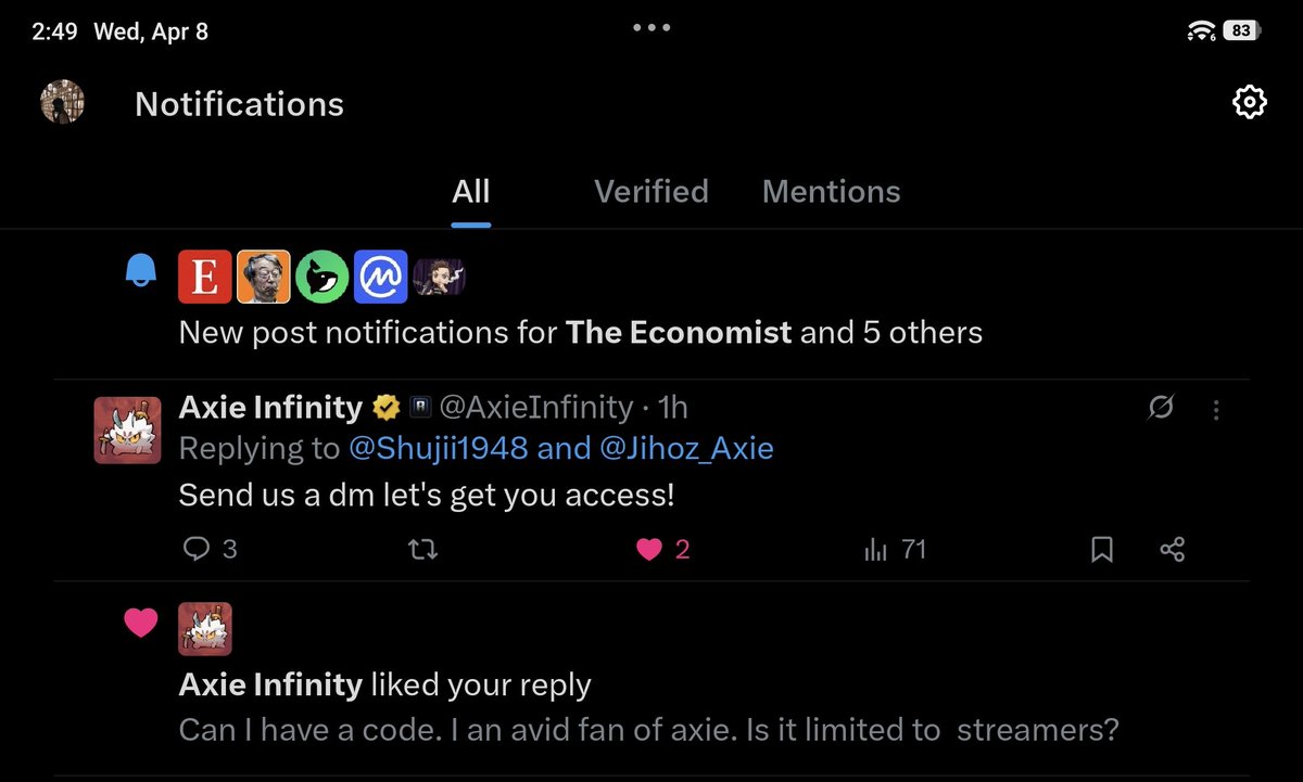 BAD APPLE tweet media