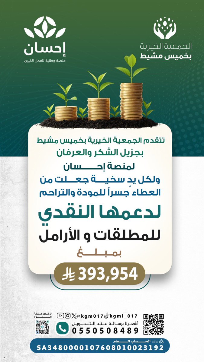 الجمعية الخيرية بخميس مشيط tweet media