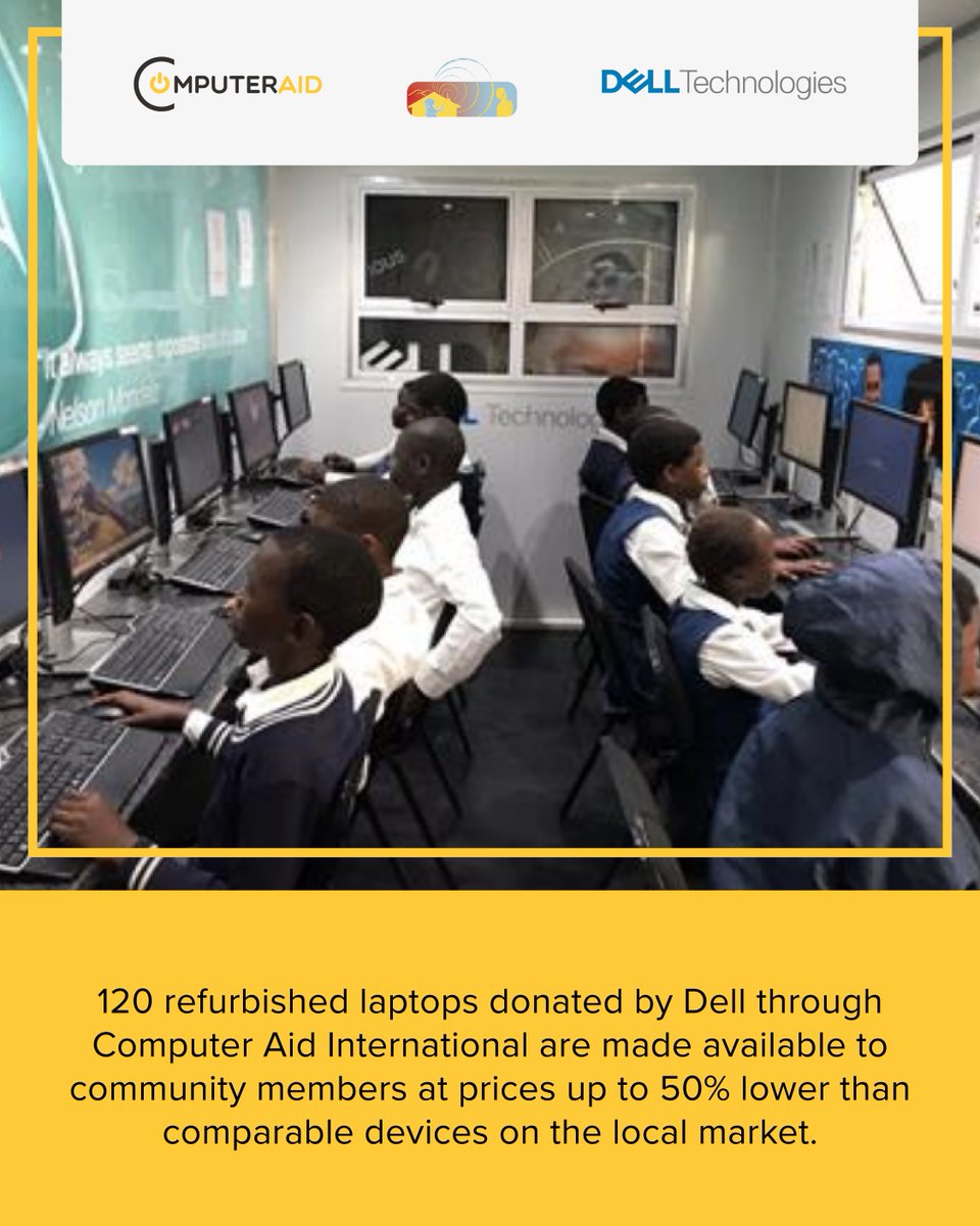 Computer_Aid's tweet image. Through Computer Aid, @DellTech, @Utelize, and @ZenzeleniNet, 120 refurbished laptops are being provided to the Mankosi community at reduced cost, funding digital skills, CV support, and free access for those who need it most.

Read more: f.mtr.cool/htfzlwvpnb

#TechForGood #CA