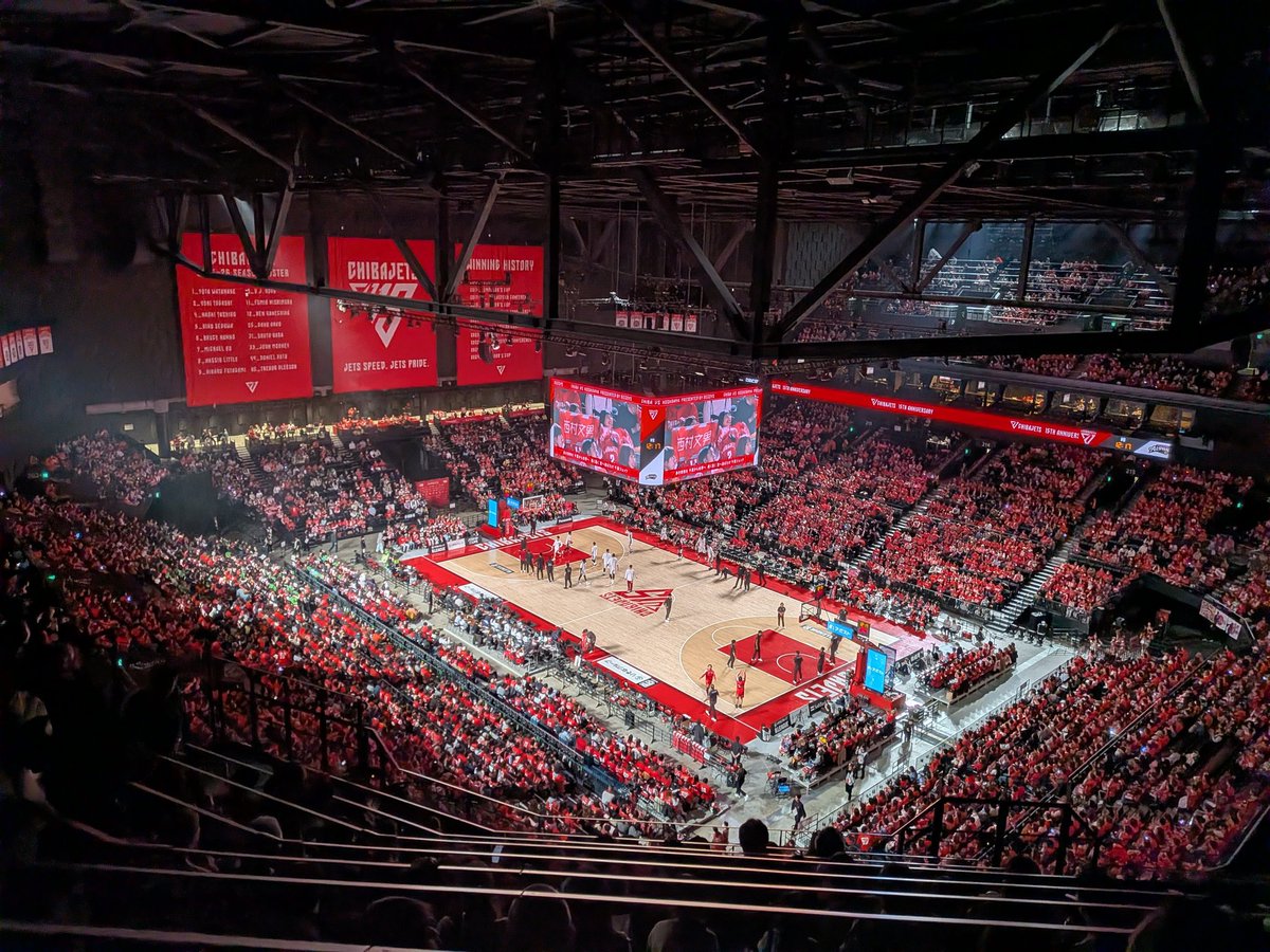 ララアリーナに到着！
#chibajets #Bリーグ #千葉ジェッツ