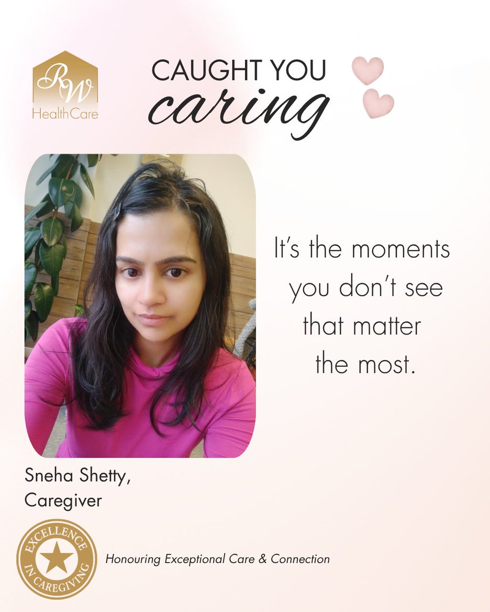 RememberWhenNS's tweet image. We caught Sneha caring… and it’s something we couldn’t keep to ourselves.

#CaregiverMoments #CompassionateCare #HomecareHeroes #SeniorSupport
#NovaScotiaCare #PEICommunity #CaughtYouCaring
