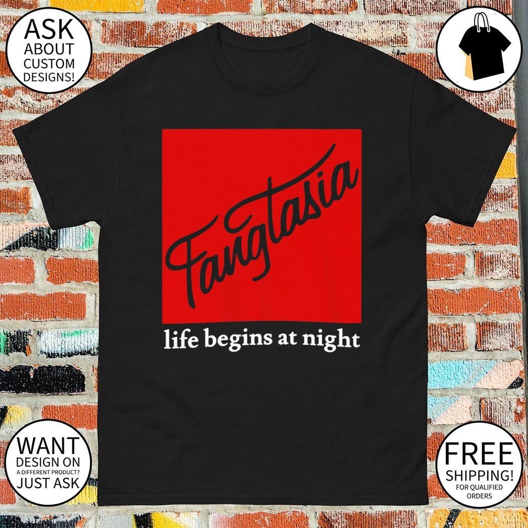 DesignatShop's tweet image. True blood fangtasia life begins at night shirt
True Blood Fangtasia dark aesthetic tee for fans of iconic vampire series. #TrueBlood #Fangtasia #TVShowMerch #GothStyle #VampireVibes #FanGear #TrendingNow 
👉 designatshop.com/product/true-b…