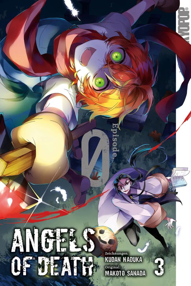 strk_tenshi's tweet photo. 【殺戮の天使 Ep0：ドイツ語3巻発売】
ドイツで続々と発売となっている、『殺戮の天使』の前日譚『殺戮の天使 Episode.0』！

ダニーの学生時代、エディの登場などを描く3巻がついに発売✨
ドイツの皆さま、ぜひお楽しみください🕊

▼ドイツ語版の購入はこちら
https://t.co/u4NIBfV9oi https://t.co/lqq81rv0Hs