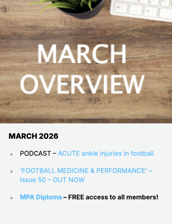 FMPA_Official's tweet image. FMPA Members - Maximise your growth and ensure your CPD is up to date with our easy-to-use checklist, available now in the FMPA monthly overview.

Download your CPD checklist today 👉 fmpa.co.uk/cpd-portfolio-…

#FMPA #CPD #ProfessionalDevelopment #FootballMedicine #Education