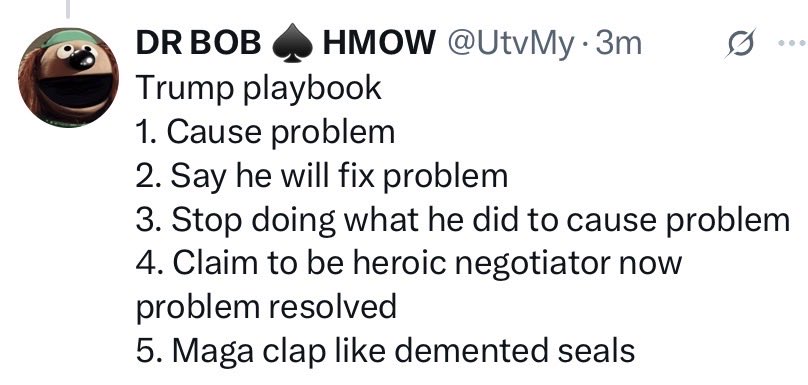 DR BOB ♠️ HMOW tweet media