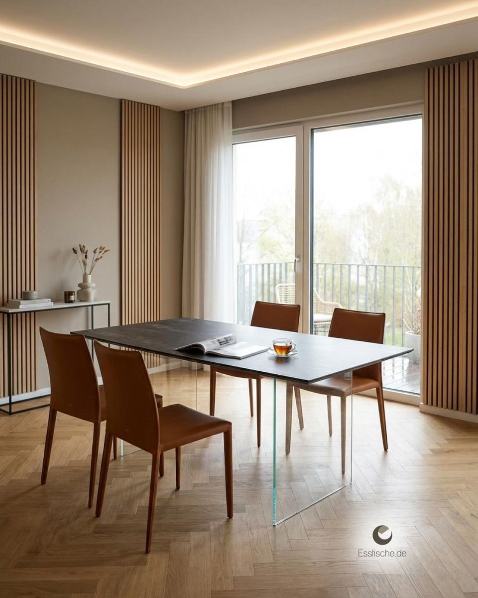 April-Frische trifft Eleganz: Unser Hadir Keramiktisch in Oxido Darknight bringt Frühlingsstimmung &amp; wird zum stilvollen Herzstück. Wie nutzt du deinen Esstisch am liebsten? #HadirKeramik #Frühlingsmomente #SchönerWohnen #Keramiktisch tinyurl.com/2xv47h44