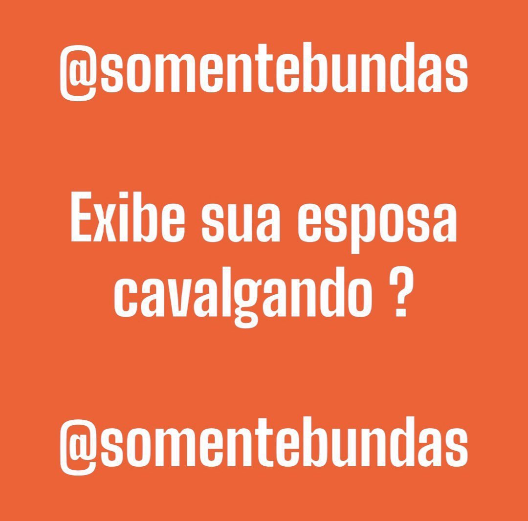 Somente Bundas tweet media