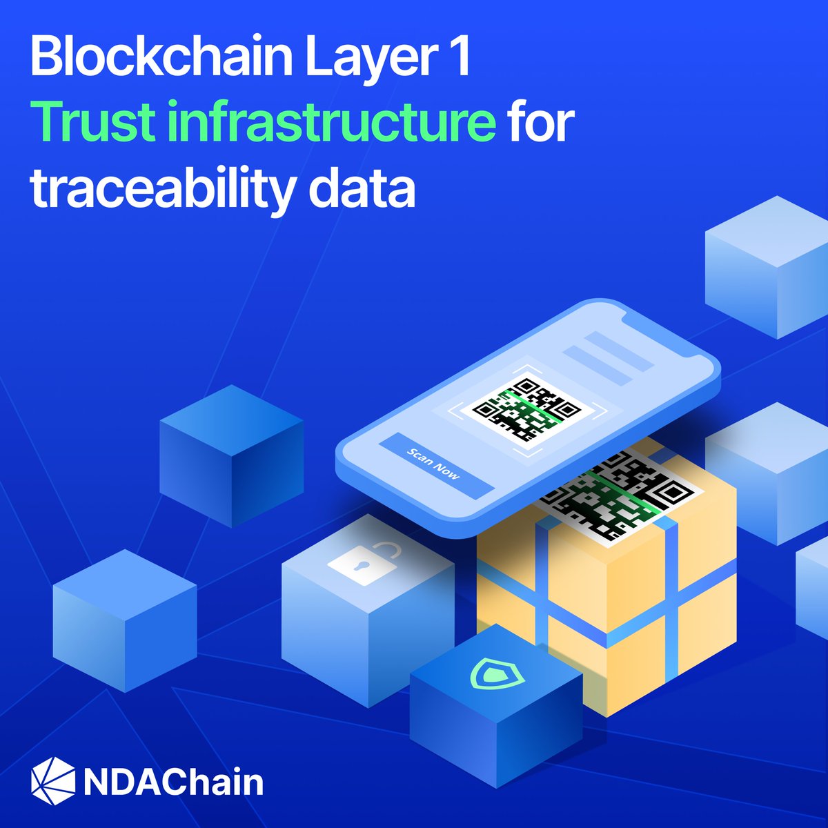 NDAChain_VN's tweet photo. 🇻🇳 Supply chains are complex, trusting traceability data is the real bottleneck. NDAChain (Layer-1) makes records immutable &amp; verifiable; NDATrace enables item ID, data standards, and end-to-end connectivity for a safer, trusted data economy. #NDAChain #NDATrace https://t.co/E2yPQABkPe