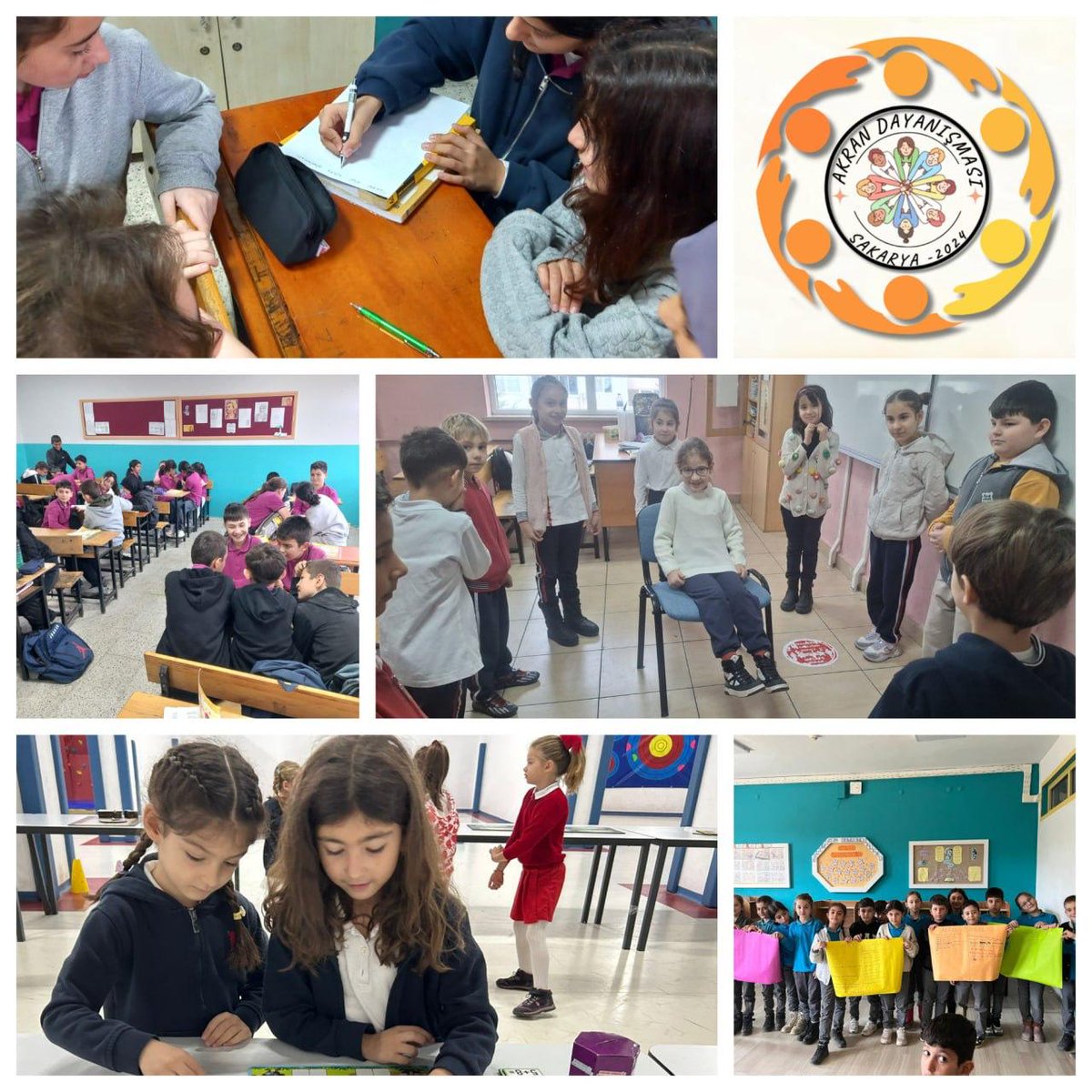 sakaryamem's tweet photo. Akran Dayanışması ile Okullarımızda Çözüm Odaklı Bir Dönem! 

Projemizin Şubat ve Mart ayı teması olan "Benim Sorunum, Arkadaşımın Çözümü" kapsamında öğrencilerimiz bir araya geldi. Düzenlenen istişare toplantılarında akran zorbalığına karşı kendi çözüm yollarını üreten öğrencilerimiz, empati ve iş birliği becerilerini güçlendirdiler.

@tcmeb
@Yusuf__Tekin
@dogan_rahmi