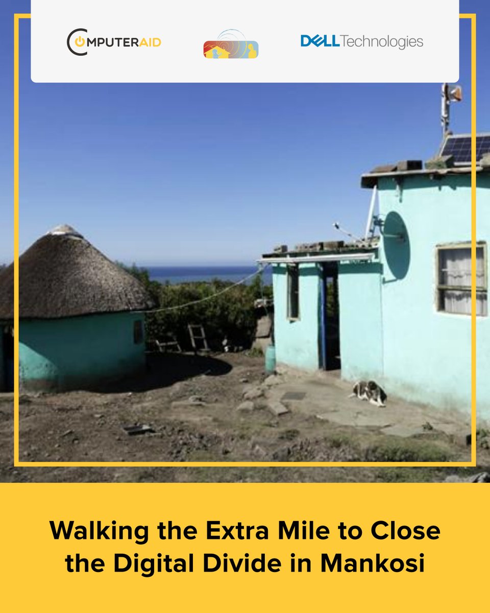 Computer_Aid's tweet image. Through Computer Aid, @DellTech, @Utelize, and @ZenzeleniNet, 120 refurbished laptops are being provided to the Mankosi community at reduced cost, funding digital skills, CV support, and free access for those who need it most.

Read more: f.mtr.cool/htfzlwvpnb

#TechForGood #CA