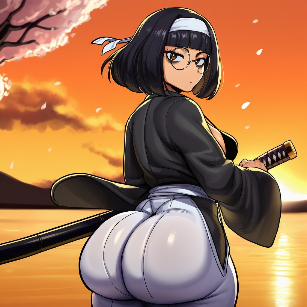 In response to <a href="/Ari_Katsumaki/">Ari 🐦‍🔥 (OPEN COMMISION)</a> Nyxah wearing the most comfortable outfit for her, which is the Samurai.