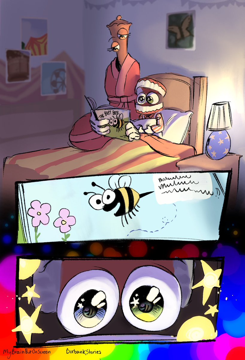 burbank_talent's tweet image. Little comic I made.
Little Bumblebee (4/6)
#Caine #tadc #queenie #TheAmazingDigitalCircus #tadccaine