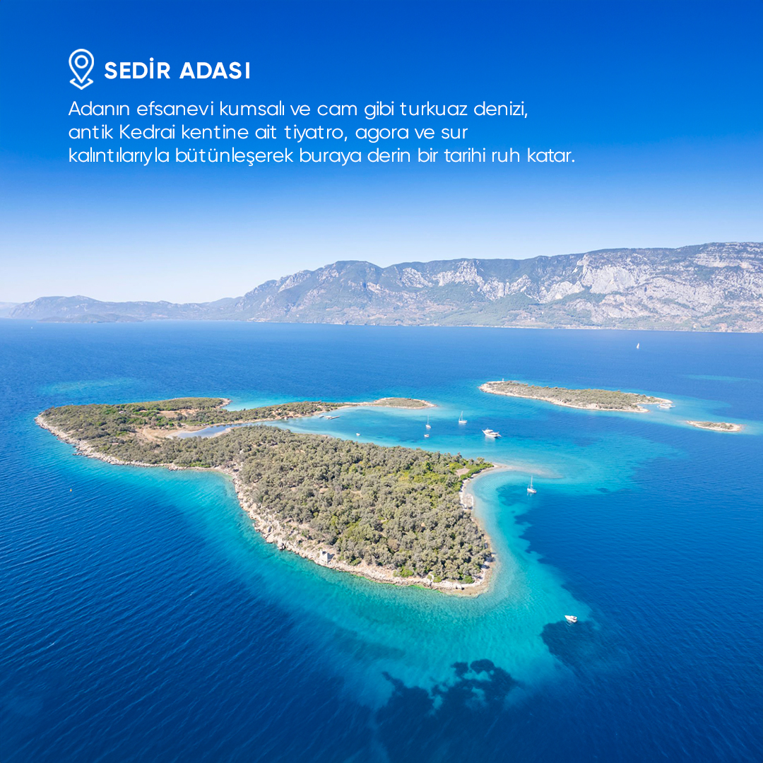 ECCTUR's tweet photo. Yeşilin ve mavinin en güzel tonlarının birbirine sarıldığı, çam ağaçlarının kokusuyla Ege'nin serin rüzgarlarını teninizde hissedeceğiniz bir yaz rüyası: Marmaris, Datça ve Gökova!
📞 0850 533 1 333 - https://t.co/zCIDSD8JkM

#ecctur #Marmaris #birtatildedegilhertatilde https://t.co/9GL5U5g0j8
