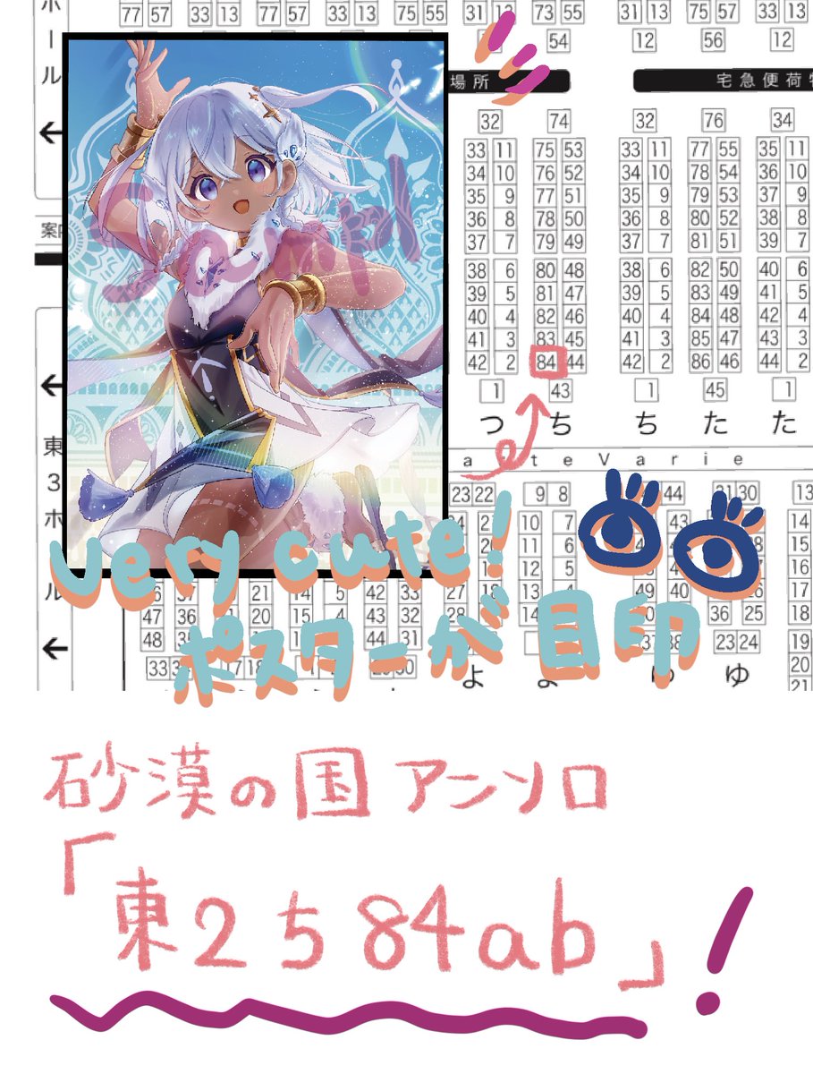 非公式メルスト砂漠の国アンソロジー tweet media