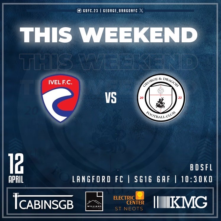 PaxtonSundays's tweet photo. Heading into the final stretch of the season, just four big away games left.

We travel to @IvelFC this Sunday ⚽️ https://t.co/UNyOQf52cy