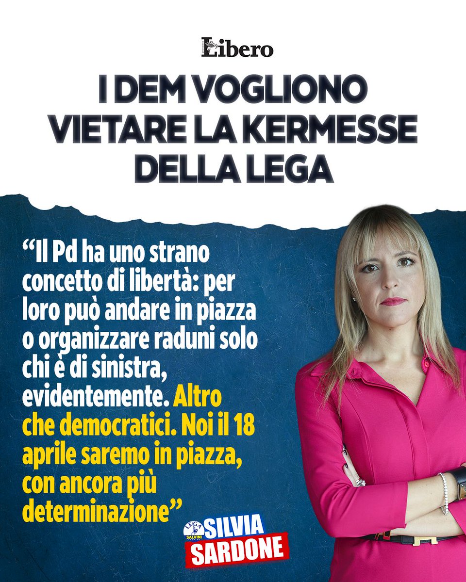 Silvia Sardone tweet media