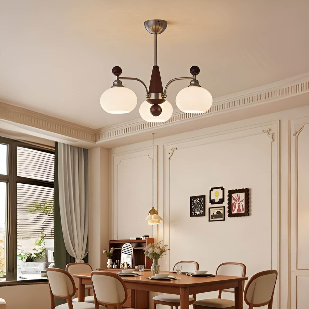 ShineLifeLight's tweet image. Walnut Wood and White Glass Vintage Chandelier for Living Room 💡🏠

shinelifelighting.com/products/retro…

#chandelier #livingroom #vintage #walnut #livingroomlighting #homelighting #interiorlighting #diningroom