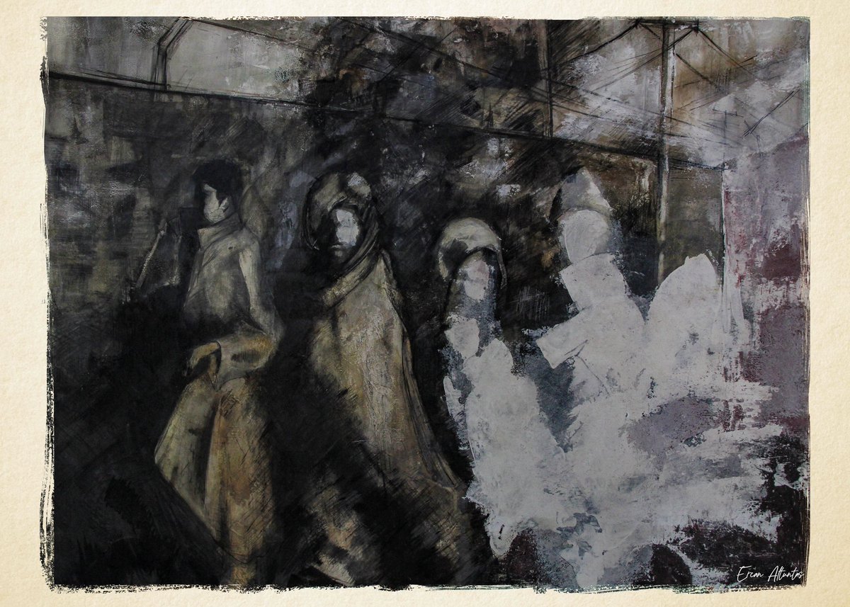 ercnaltuntas's tweet photo. “onların yanılsamaların”

140x100 cm yağlıboya çalışması 2013 https://t.co/NVSwgGbMqr