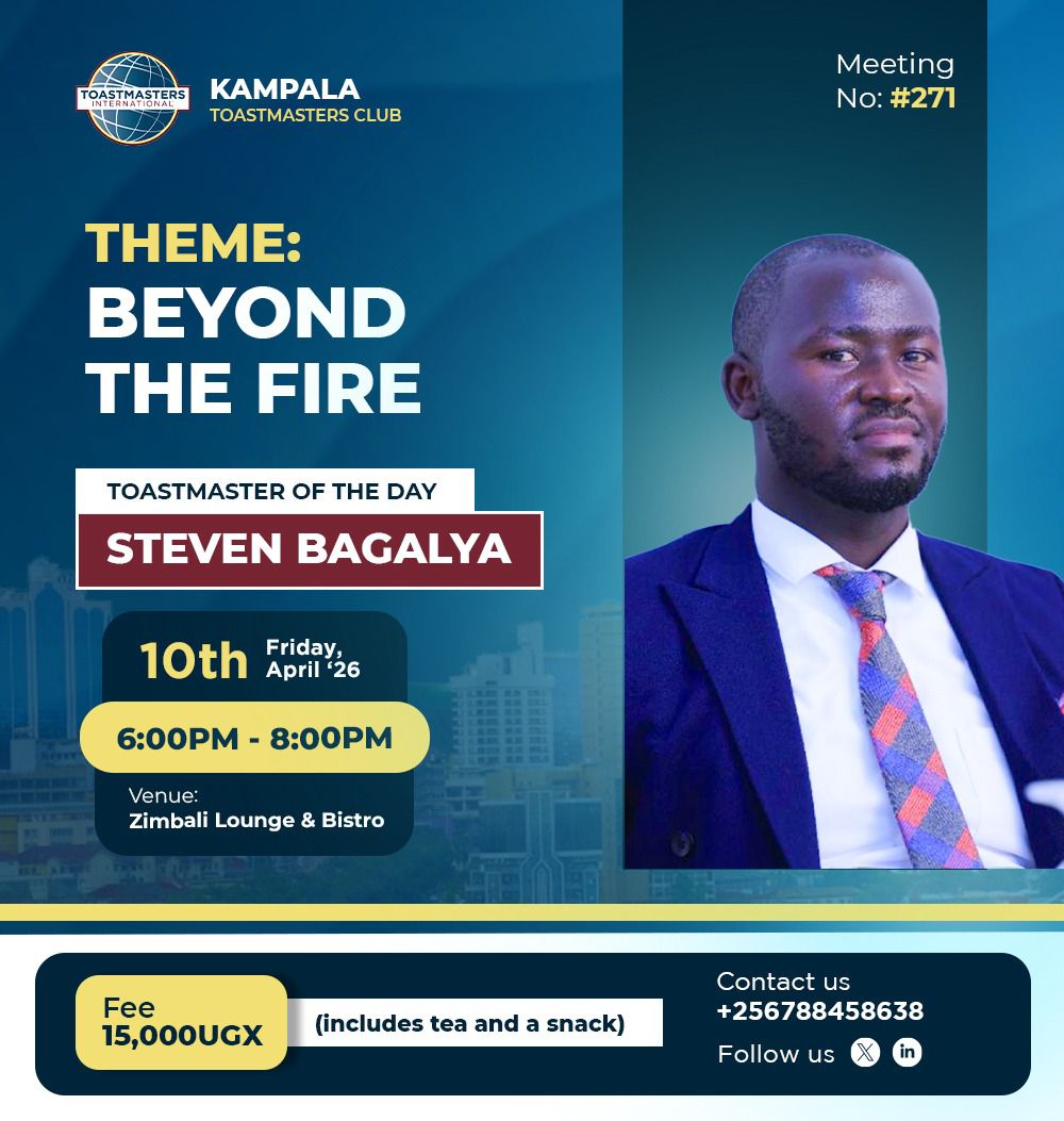 Kampala Toastmasters tweet media
