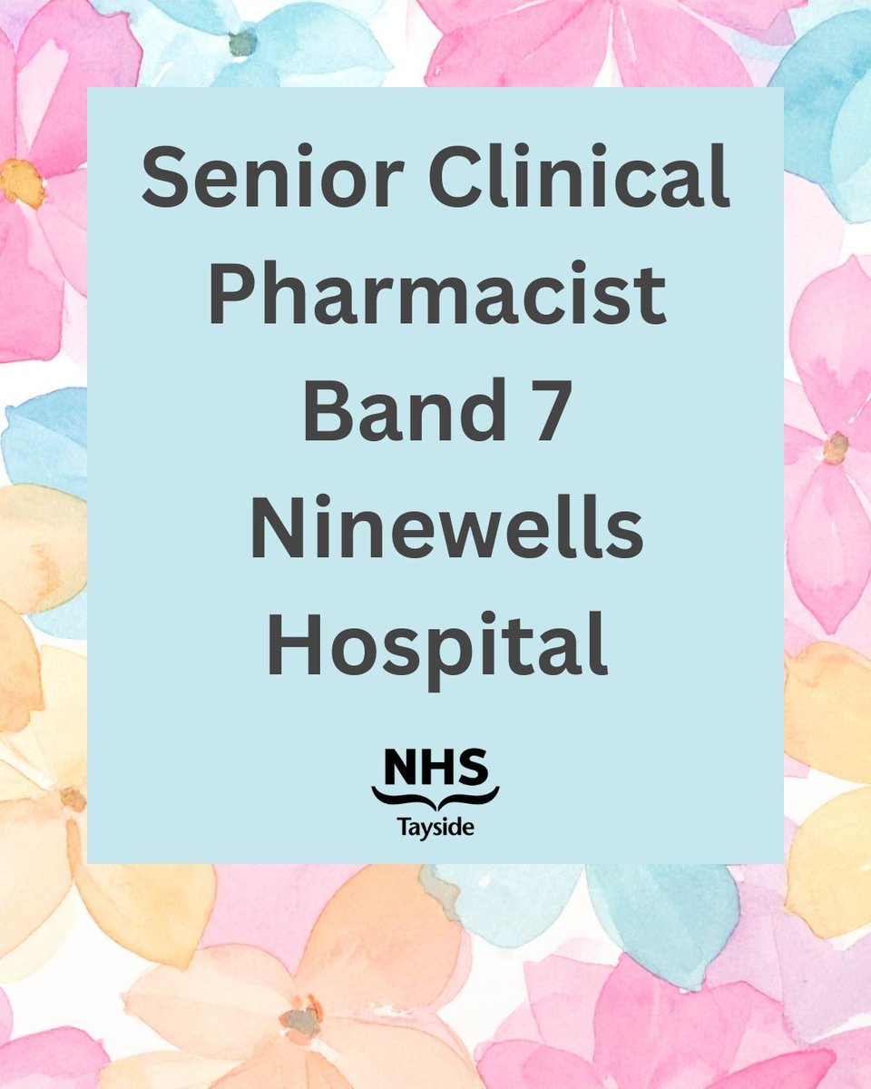 NHS Tayside Jobs tweet media