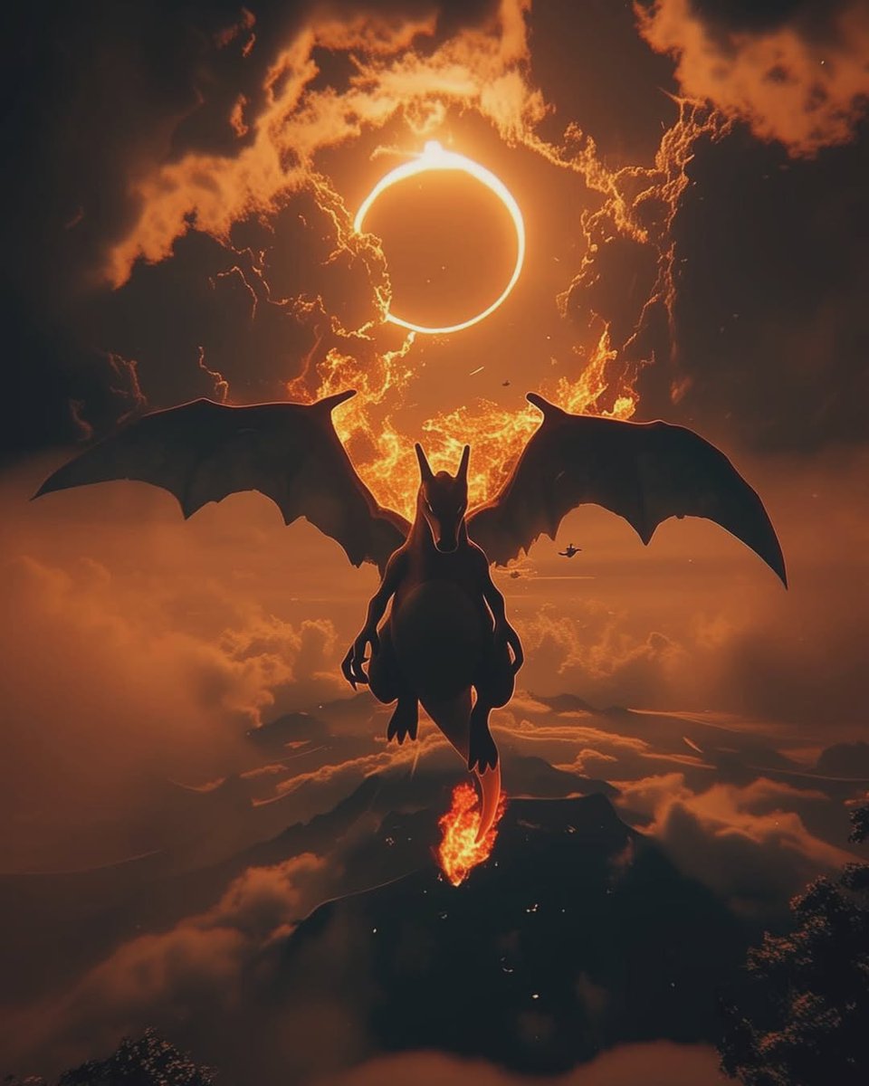 four_wallpaper's tweet photo. Charizard 🔥 https://t.co/B7rjA17Yo0