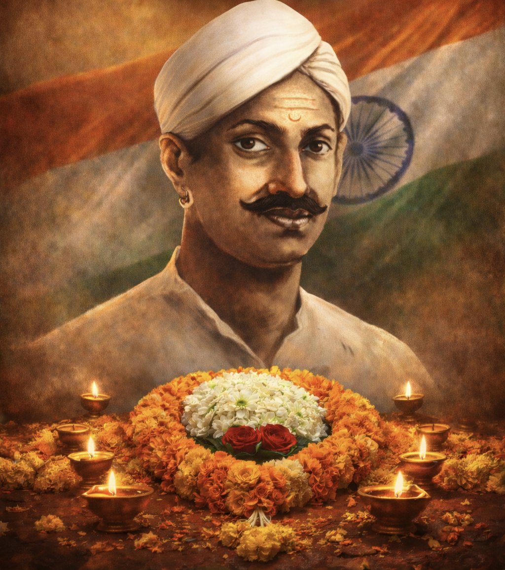 iVikrantBjp's tweet photo. 1857 के भारतीय स्वतंत्रता संग्राम के अग्रदूत, श्रद्धेय मंगल पांडे जी की पुण्यतिथि पर उनके चरणों में कोटि-कोटि नमन करता हूं।

असाधारण साहस से देश के स्वाभिमान की रक्षा के लिए आपने जीवन समर्पित करते हुए स्वतंत्रता के लिए संपूर्ण राष्ट्र को जागृत किया। राष्ट्र सदैव आपका ऋणी रहेगा। https://t.co/TdaYd6wuMX