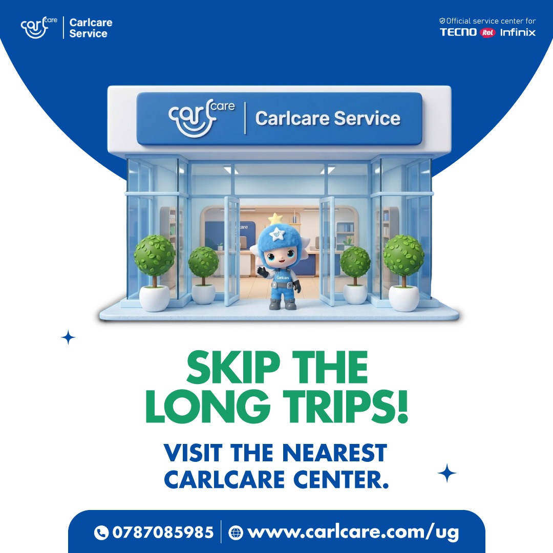 Carlcareug's tweet image. Skip the long trips!
Visit the nearest Carlcare center for quick and professional phone repair. 💙🔧
📞 0787085985
🌐 carlcare.com/ug
#TechSupport #PhoneRepair #TECNO #itel #Infinix