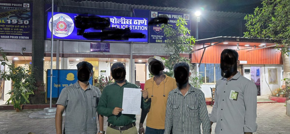*Post 1*
*SCAM &amp; HARASSMENT ALERT: Eastern Express Highway, Mumbai.* 
I was chased by 5 men on 2 bikes in broad daylight today. This is a coordinated "Recovery Scam" involving intimidation and dangerous driving. Here is what happened. (1/n) #Mumbai #RoadSafety <a href="/MumbaiPolice/">मुंबई पोलीस Mumbai Police</a>
