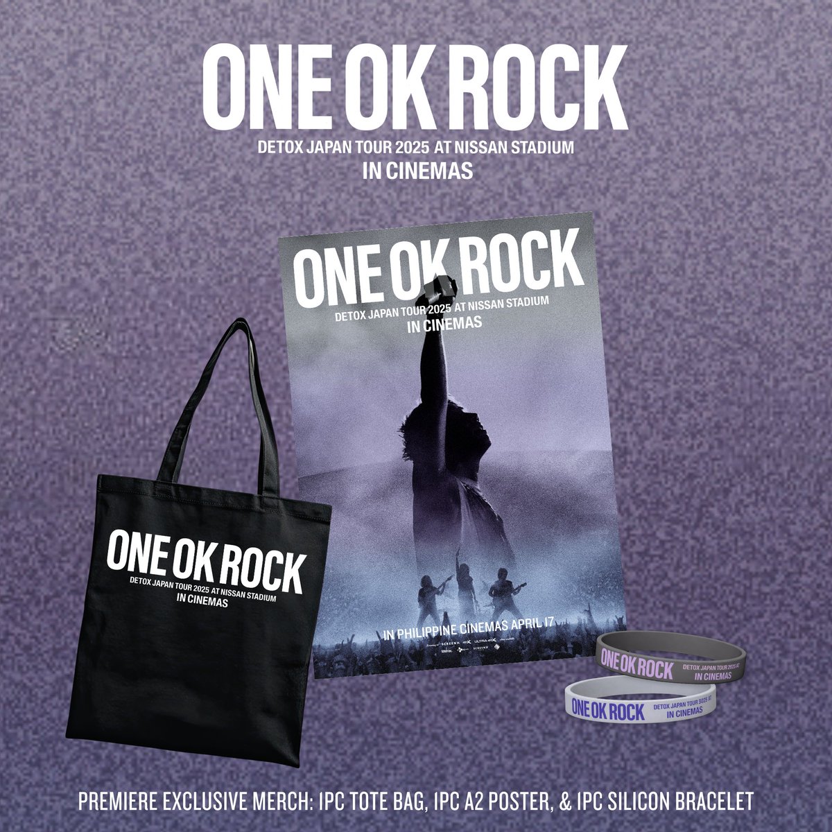 rafaella_films's tweet photo. 🎬 ONE OK ROCK MOVIE PREMIERE IN THE PHILIPPINES🔥

Calling all fans of ONE OK ROCK! Get ready for an unforgettable cinematic experience as we bring the ONE OK ROCK Movie Premiere to select cinemas nationwide! https://t.co/Kg3TaIBXQa