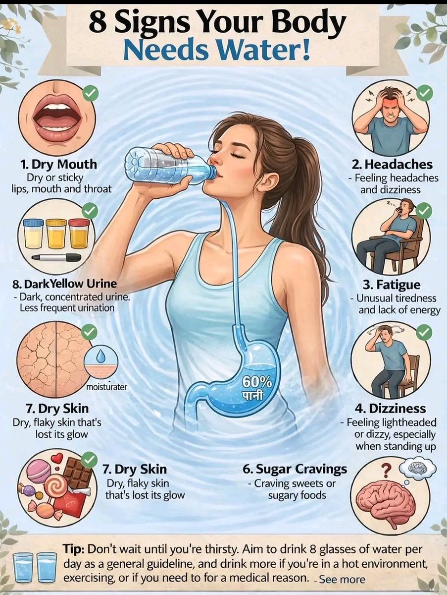 EricN250's tweet image. 8 signs you need more water 💦💪🏻🏆