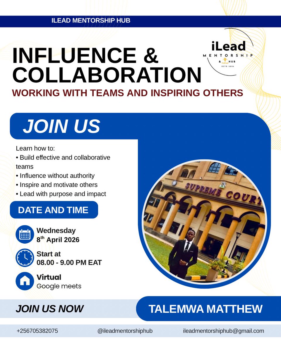 i Lead Mentorship Hub tweet media
