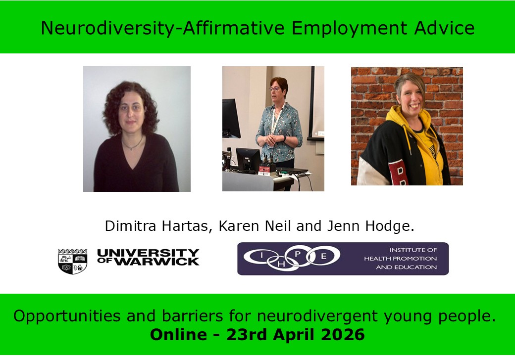 IHPE (Dr Michael Craig Watson - Trustee) tweet media