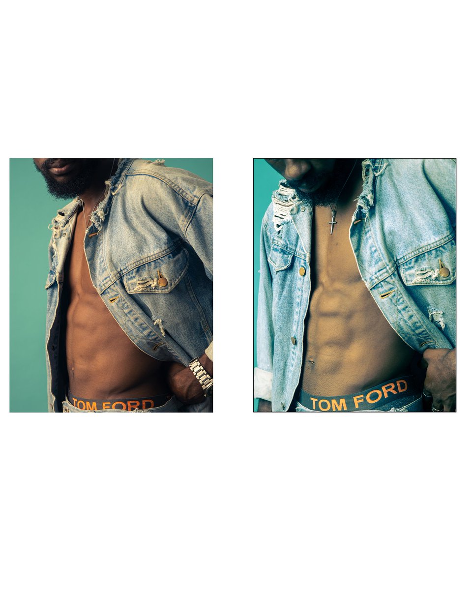 buof_daddy's tweet image. JOKOGBOGO IN DENIM 
📸: @buof_daddy 
👦: @jokogbogo 
#photo #denim #vogue