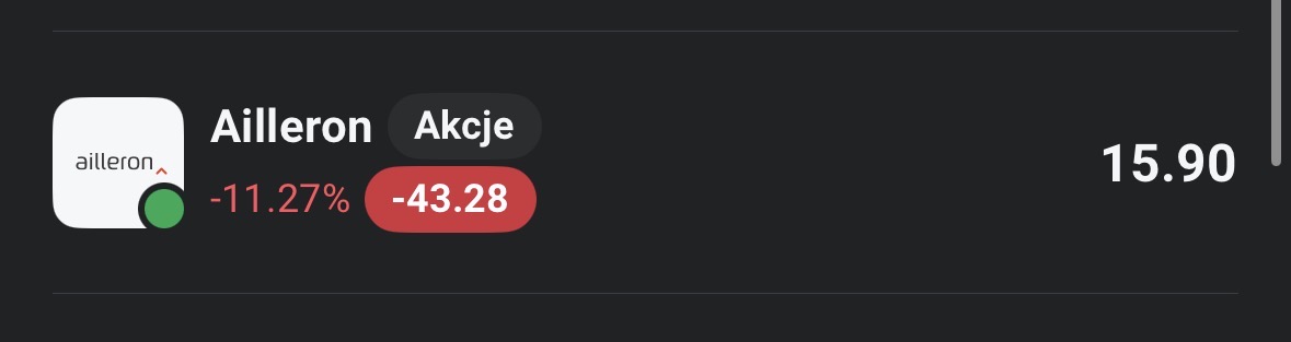 msykulski's tweet image. Nie wszyscy dziś sie cieszą a na pewno nie akcjonariusze #ALL…

 „Zarząd spółki uzyskał informację, że Tailwind zdecydował się na wstrzymanie rozmów dotyczących potencjalnej transakcji na akcjach Software Mind z powodu niekorzystnej sytuacji rynkowej.”

#GPW #XTB