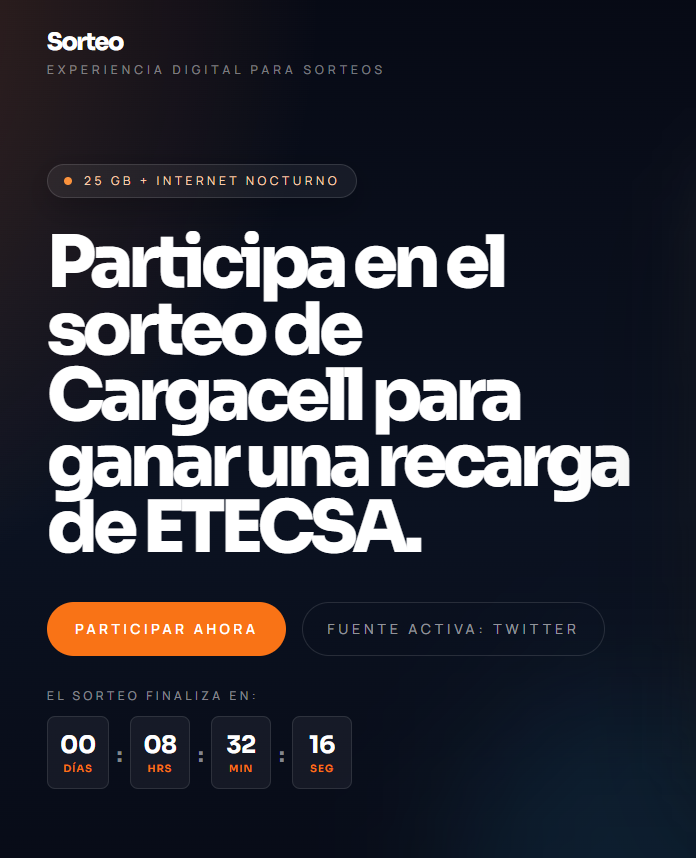 cargacellapp's tweet photo. 🚨 8 HORAS 

Dentro de 8 horas daremos a conocer el ganador de nuestro segundo sorteo en https://t.co/iQmcJVxzhE

Guárdense la página y vayan a chequearlo https://t.co/ja1zNruYOX