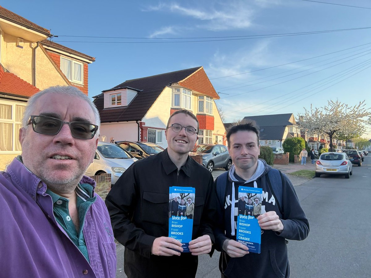 ☀️🌷A warm evening matched by a warm response on the doorsteps! 

#BackBlackfen #LoveLamorbey #VoteConservative