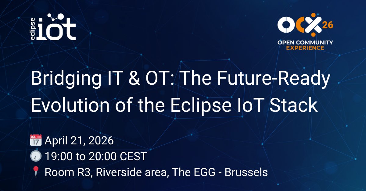 Eclipse IoT tweet media