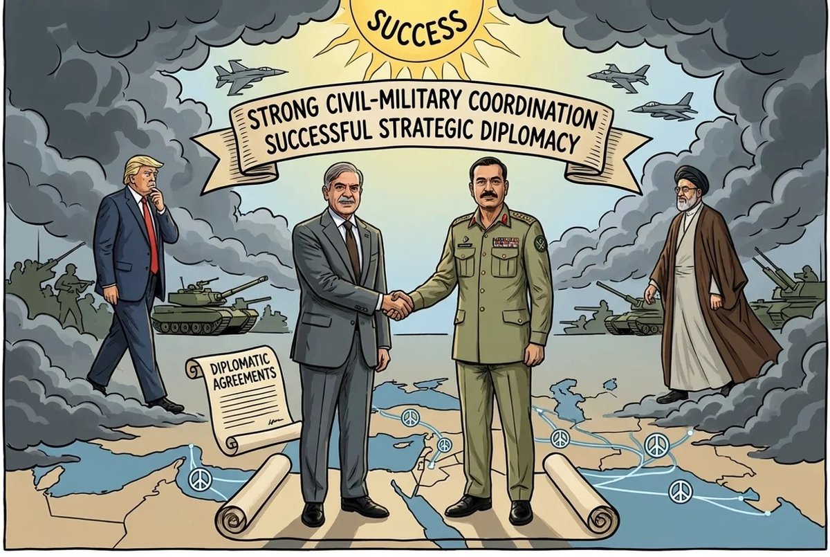This is what real leadership looks like. Staying neutral yet ...