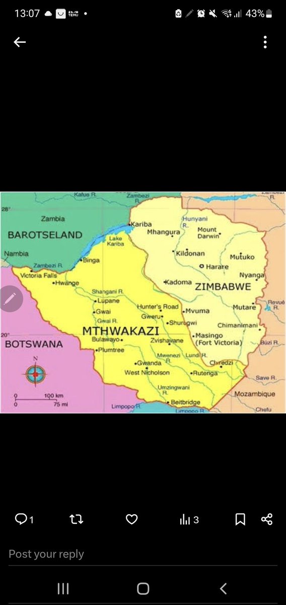 Mthwakazi independence tweet media