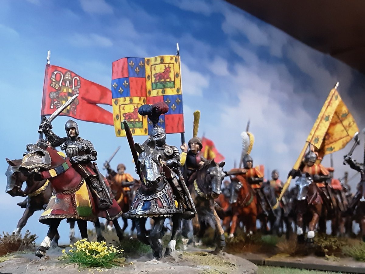 yarkshiregamer's tweet image. Continuing the build up to #Salute here's my favourite, Cesare Borgia Command Stand along with his personal Bodyguard, everyone loves a bad boy and the two Borgia TV Series were brilliant 
28mm Perry &amp;amp; Steelfist 
#wargaming #hobby #history #tabletopgames