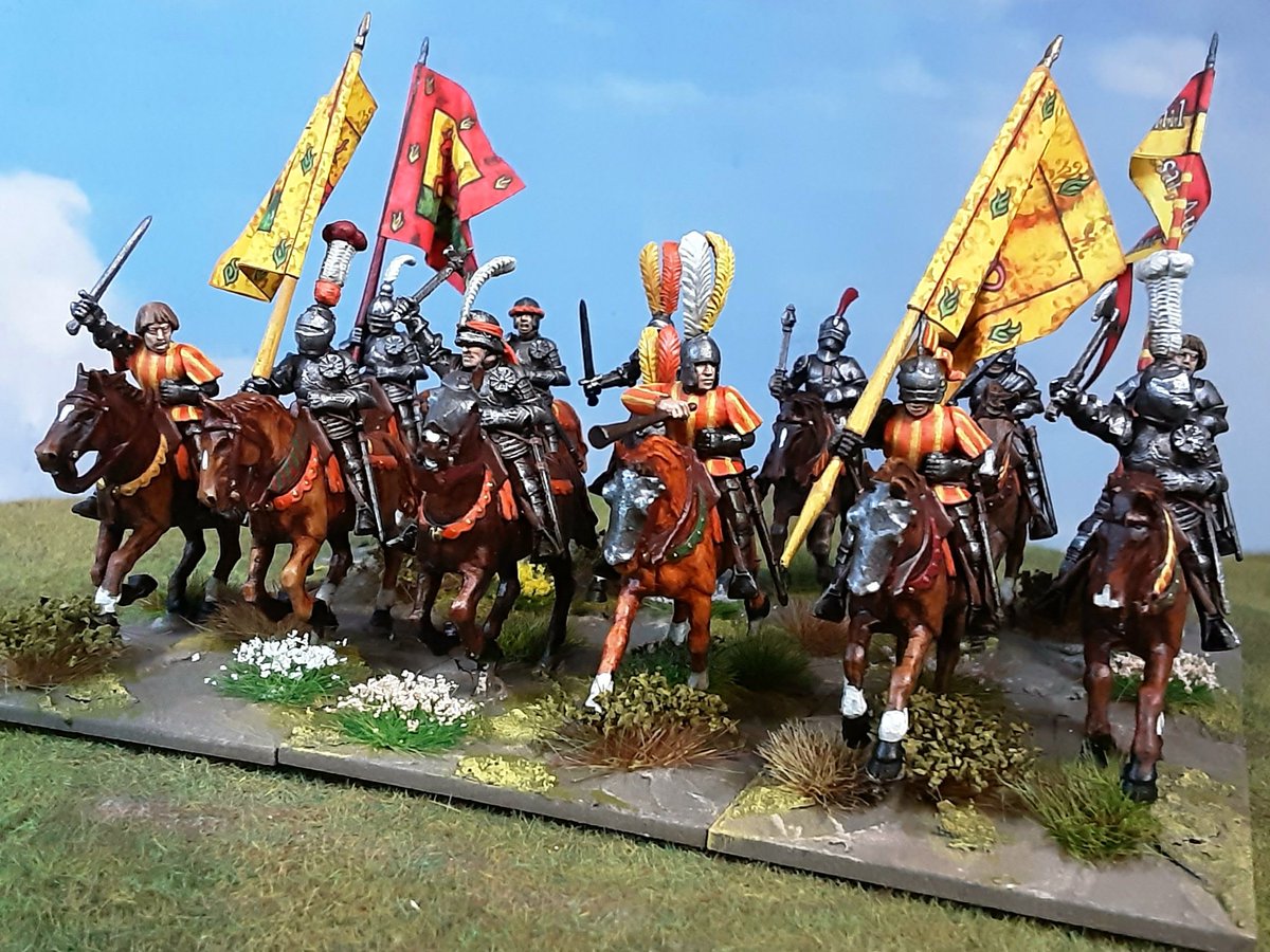 yarkshiregamer's tweet image. Continuing the build up to #Salute here's my favourite, Cesare Borgia Command Stand along with his personal Bodyguard, everyone loves a bad boy and the two Borgia TV Series were brilliant 
28mm Perry &amp;amp; Steelfist 
#wargaming #hobby #history #tabletopgames