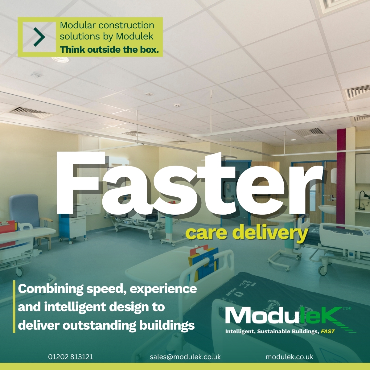 Healthcare estates need facilities that adapt quickly. Modular clinical ...
