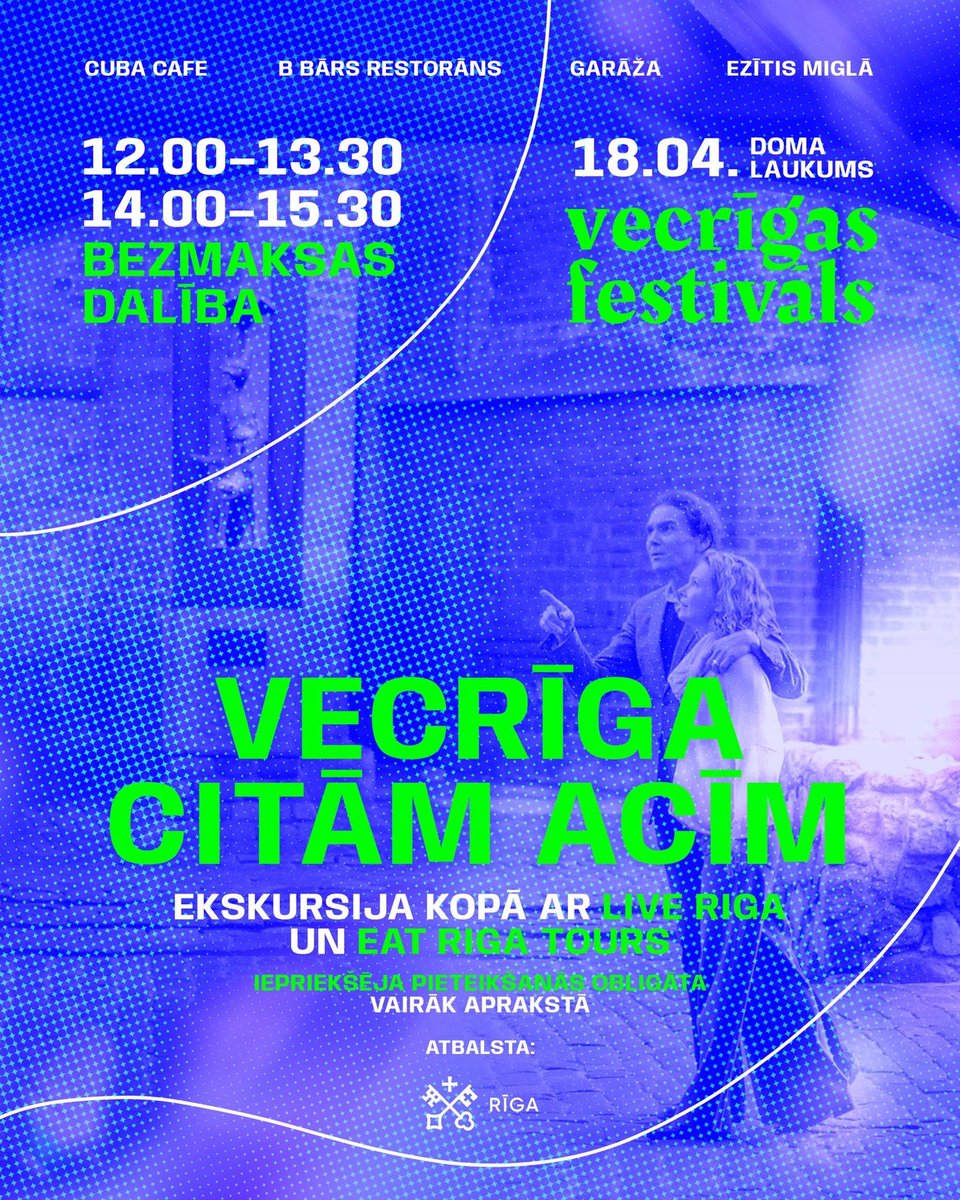 ancetarvida's tweet photo. Sveiki, draugi! 18.04 notiks Vecrīgas festivāls (visādas feinas lietas, ko darīt ģimenēm + Labvēlīgais Tips bezmaksas!), BET ir iespēja pieteikties uz bezmaksas ekskursiju pa Vecrīgu ar dikti feiniem gidiem - ļoooti iesaku izmantot!!! Pieteikties var te: https://t.co/cXhr0Z8age https://t.co/9rIDbmS0lD