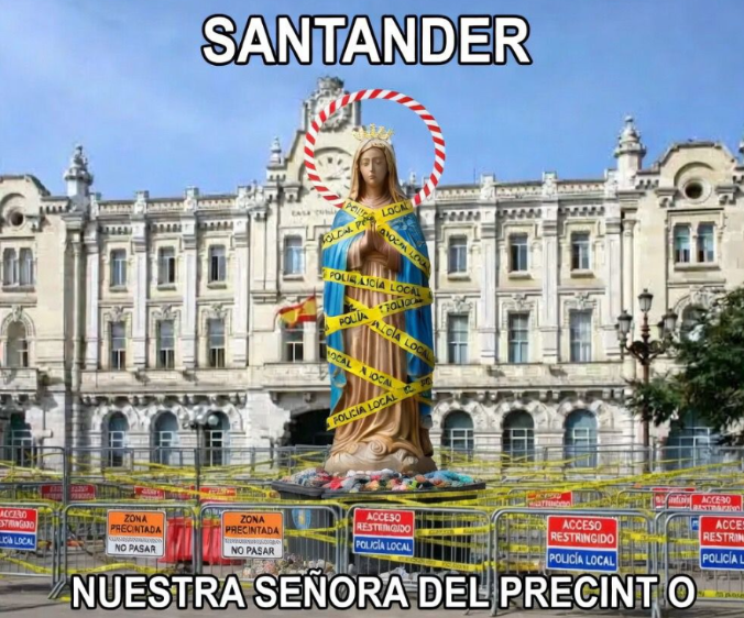 DirectSantander's tweet photo. Nuestra Señora del Buen Precinto by Gema Saraos
#Gemadimision https://t.co/0mi6FeA3ZF
