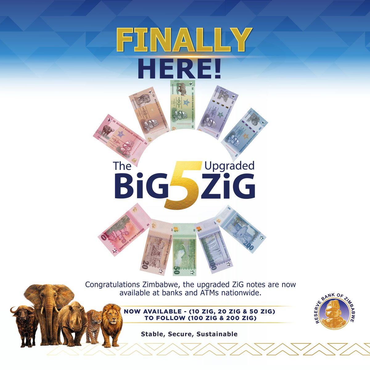 Reserve Bank of Zimbabwe tweet media