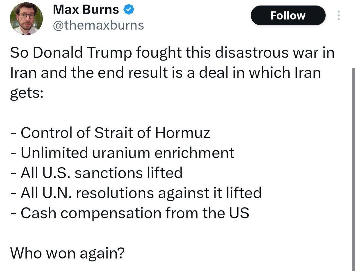 Samatar_Obsiiye's tweet photo. Max Burns, American analyst: Let’s see who won the war. https://t.co/UWk3bOhKbc