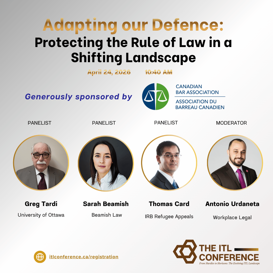 itlnca's tweet photo. The CBA sponsors our rule of law plenary and lawyers' roles around the rule of law. Join Professor Greg Tardi, Sarah Beamish, Thomas Card &amp; Antonio Urdaneta at the Marriott Downtown for this brilliant seminar at the ITL Conference 2026.

#ITLC2026 #lawyers https://t.co/GZF03PH8Tb https://t.co/DOPh6gN3Ir